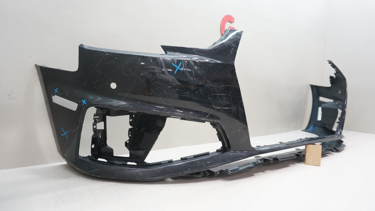 2017-2019 AUDI A4 S4 S-LINE B9 FRONT BUMPER COVER PANEL OEM 8W0807437AB