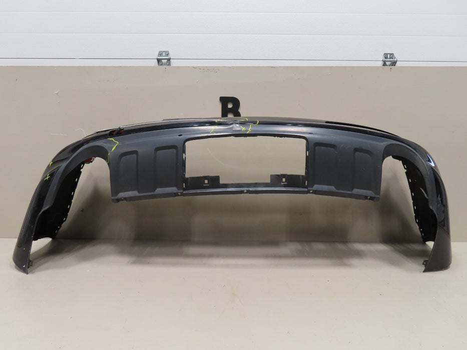 2010-2015 AUDI Q7 REAR BUMPER W/LOWER VALANCE COVER OEM P/N 4L0807511G