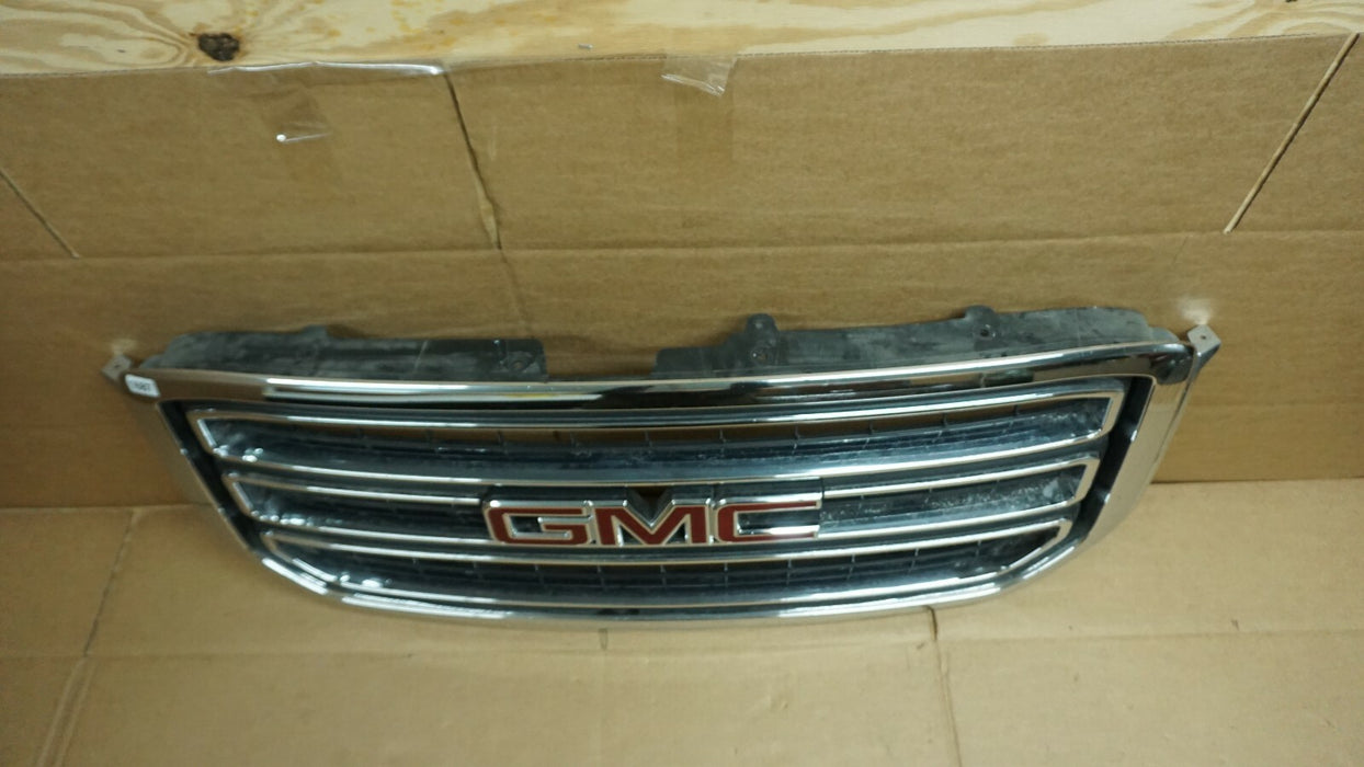 2015-2020 GMC YUKON FRONT GRILL GRILLE CHROME MOLDING WITH EMBLEM 16-003B OEM