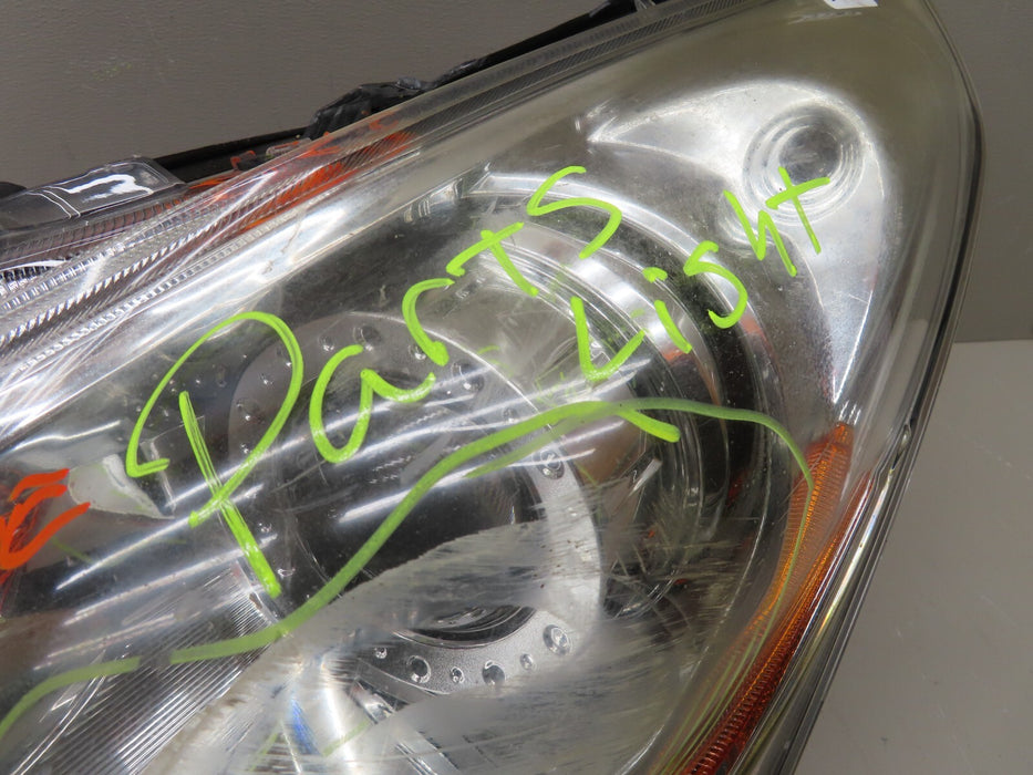 2010-2013 INFINITI G35 FRONT LEFT DRIVER SIDE HEADLIGHT XENON LIGHT LAMP OEM