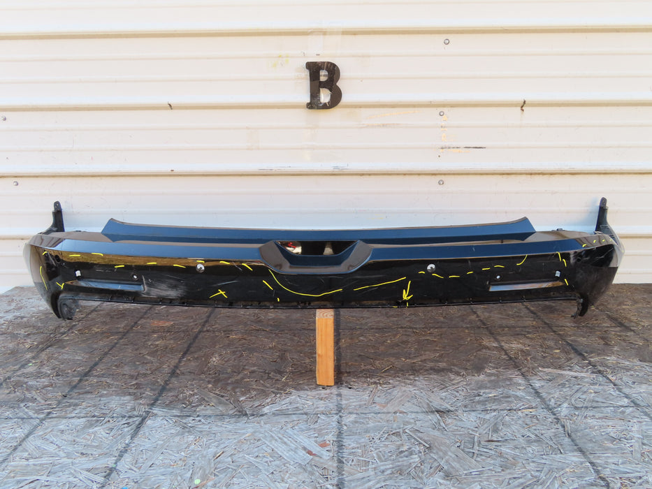 2017 2018 2019 GMC ACADIA DENALI REAR BUMPER COVER OEM W/ SENSOR HOLES