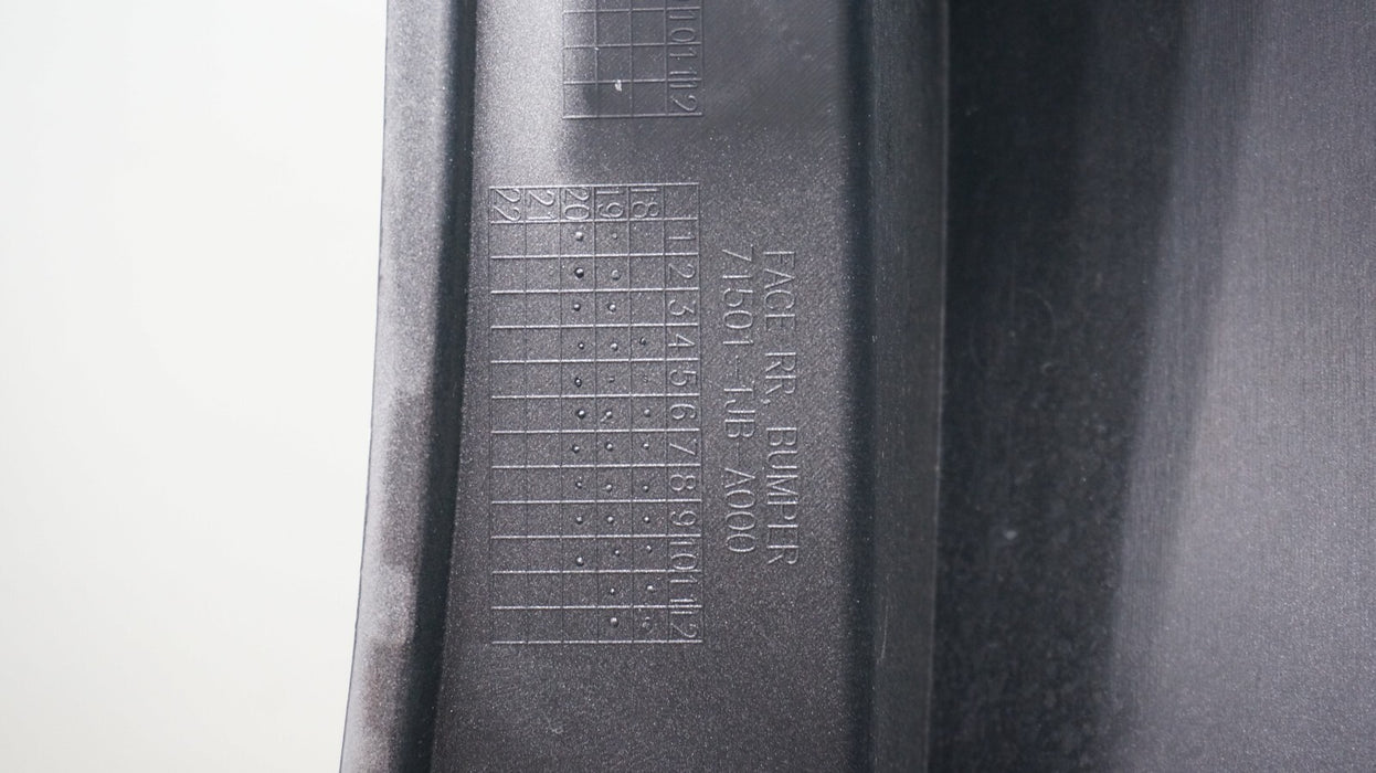 2019-2021 ACURA RDX REAR BUMPER COVER PANEL OEM 71501-TJB-A000