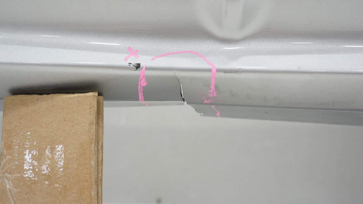 2018-2019 SUBARU CROSSTREK REAR BUMPER COVER W/ SENSOR HOLE OEM 57704FL250