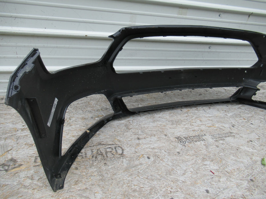 2015-2016 FORD MUSTANG FRONT BUMPER COVER PANEL BLACK PLASTIC 15 16 17 OEM