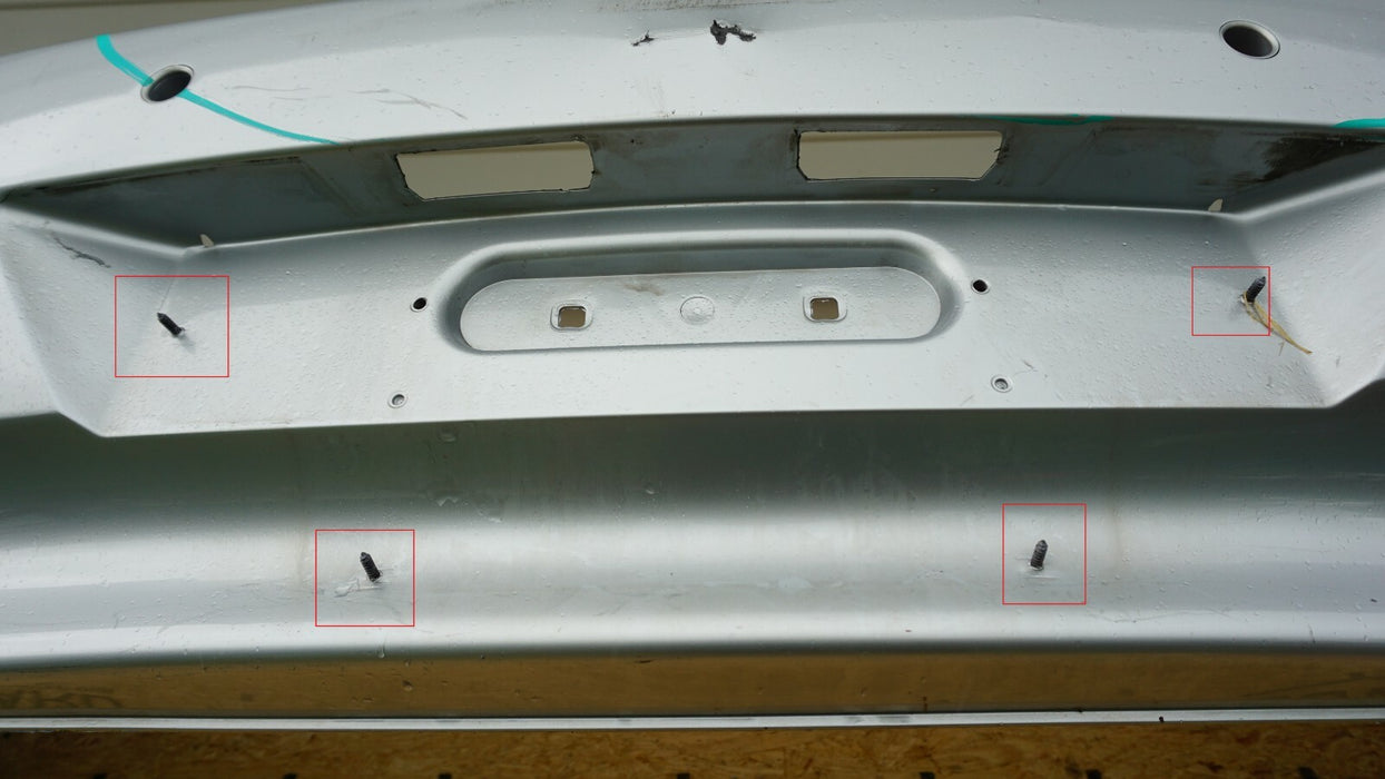 2004 2005 2006 2007 BMW E63 E64 645 650 REAR BUMPER COVER OEM 51127008831