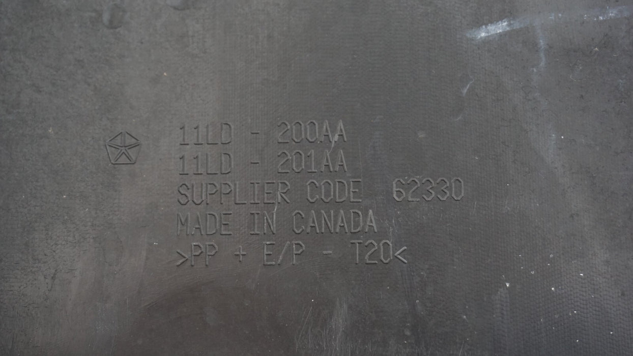 2011-2014 DODGE CHARGER REAR BUMPER COVER PANEL OEM