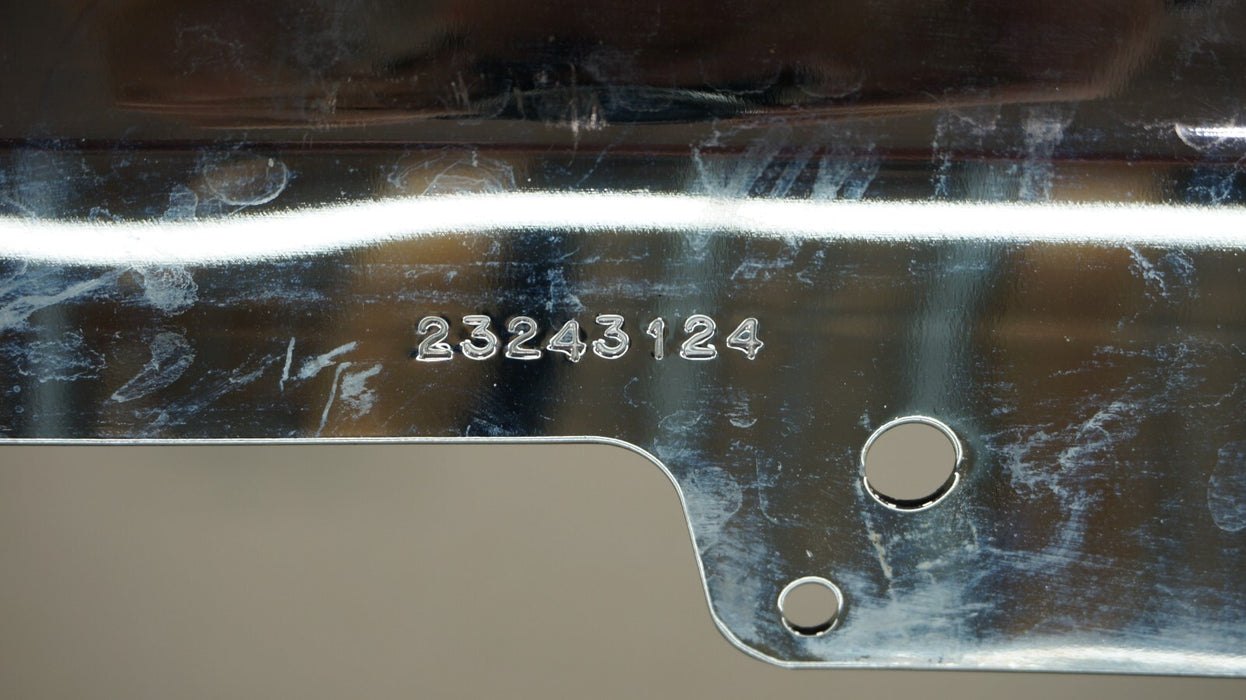 2016-2019 CHEVROLET SILVERADO 1500 FRONT METAL BUMPER COVER CHROME OEM 23243124