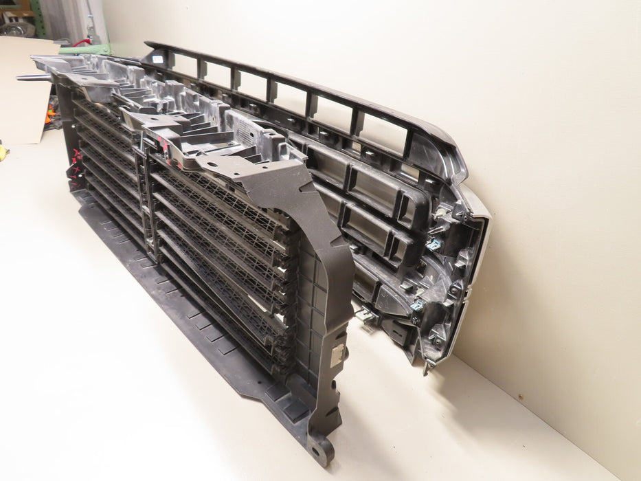 2021 2022 FORD F-150 F150 XL XLT LARIAT BASE FRONT UPPER GRILLE W/SHUTTERS OEM