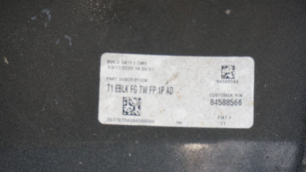 2019-2021 CHEVROLET SILVERADO 1500 FRONT METAL BUMPER COVER PANEL OEM 84880115