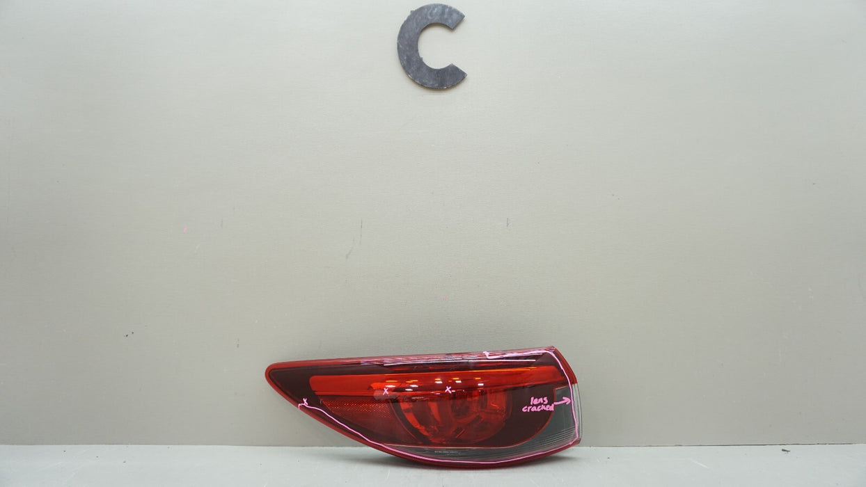 2014-2017 MAZDA 6 REAR LEFT DRIVERS SIDE TAIL LIGHT CAPA AFTERMARKET 14 15 16 17