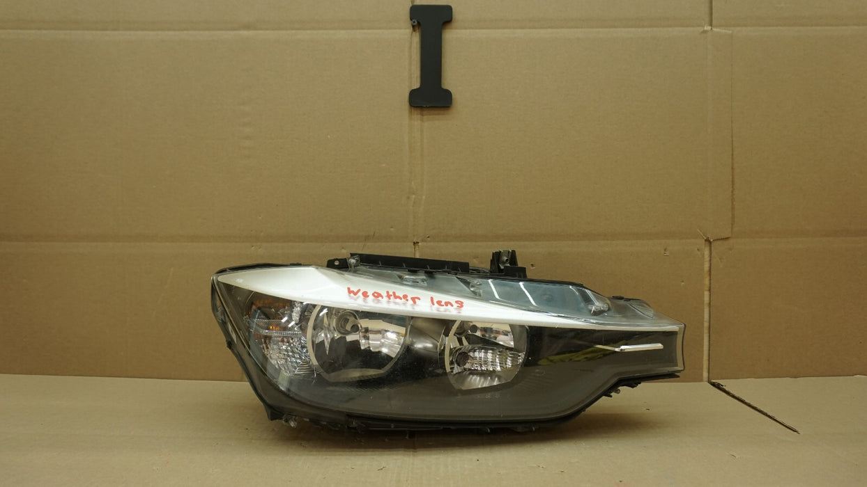2012-2015 BMW 328i FRONT RIGHT PASSENGER SIDE HEADLIGHT HALOGEN OEM 12 13 14 15