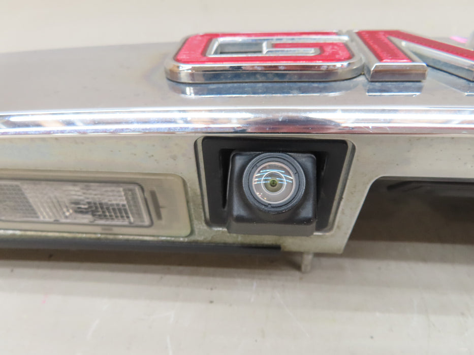 2010-2017 GMC Terrain Chrome Rear Hatch Handle Trim Backup Camera OEM 23333994