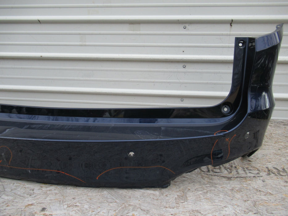 2013 - 2015 ACURA RDX SUV REAR BUMPER COVER PANEL PLASTIC FACTORY ASSEMBLY OEM