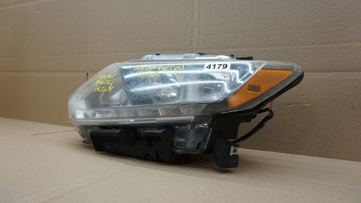 2014-2016 NISSAN ROGUE FRONT LEFT DRIVERS SIDE HEADLIGHT HALOGEN OEM 14 15 16