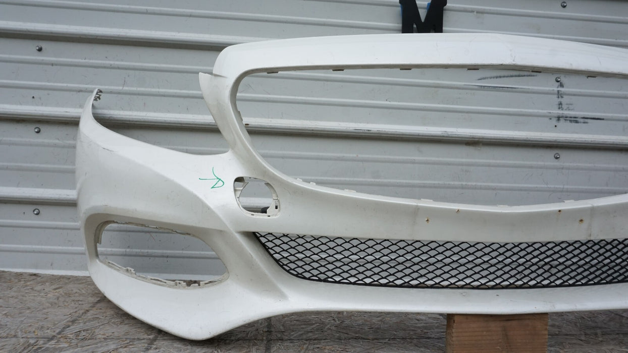 2015-2018 MERCEDEZ BENZ W205 C-CLASS FRONT BUMPER COVER OEM A2058800125