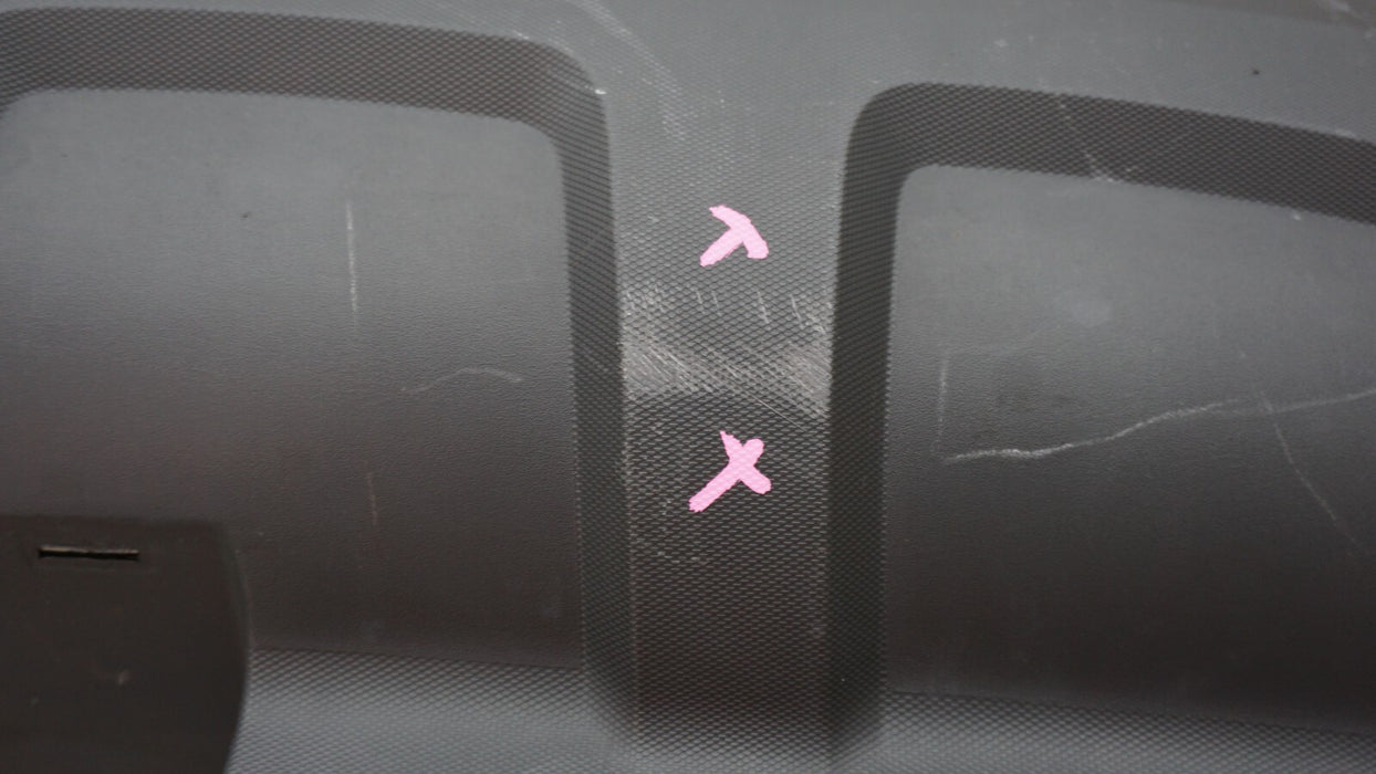 2010-2015 CHEVROLET EQUINOX REAR LOWER BUMPER COVER VALANCE OEM 25798788