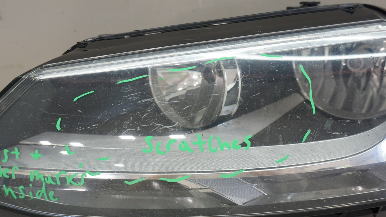 2017-2018 VOLKSWAGEN JETTA FRONT LEFT DRIVER SIDE HEADLIGHT HALOGEN OEM 17 18