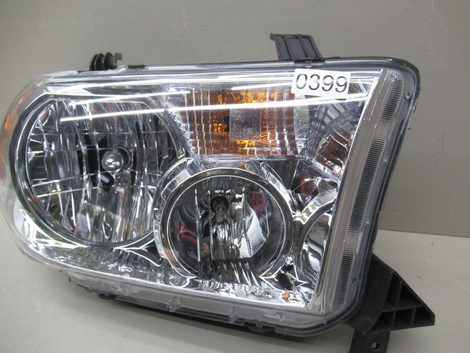 2007-2017 TOYOTA SEQUOIA TUNDRA RIGHT RH HEADLIGHT HALOGEN