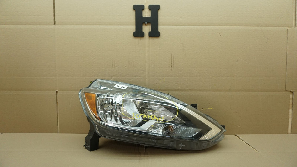 2016-2019 NISSAN SENTRA FRONT RIGHT PASSENGER SIDE HEADLIGHT HALOGEN OEM