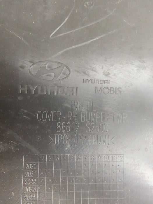 2021-2023 HYUNDAI SANTA FE SEL/SE REAR LOWER VALANCE BUMPER COVER OEM 86612-S250