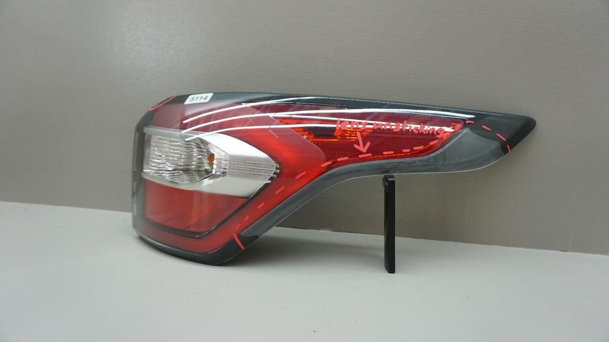 2017-2019 FORD ESCAPE RIGHT PASSENGER OUTER TAIL LIGHT LED OEM GJ54-13404-A