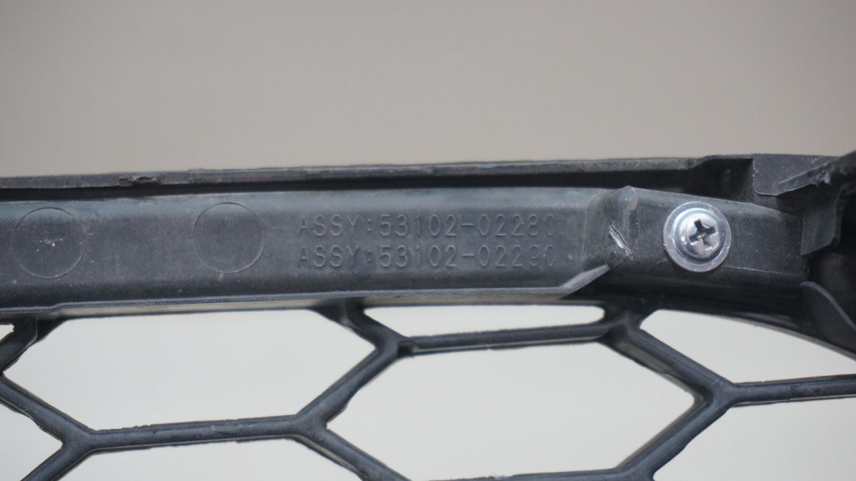 2020-2022 TOYOTA COROLLA LE XLE FRONT BUMPER RADIATOR GRILLE OEM 53102-02280