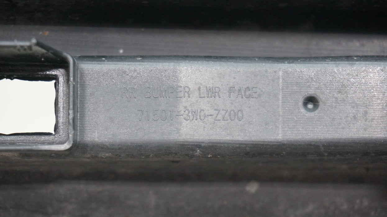 2023-2025 HONDA HR-V REAR BUMPER COVER PANEL OEM 71501-3W0-ZZ00