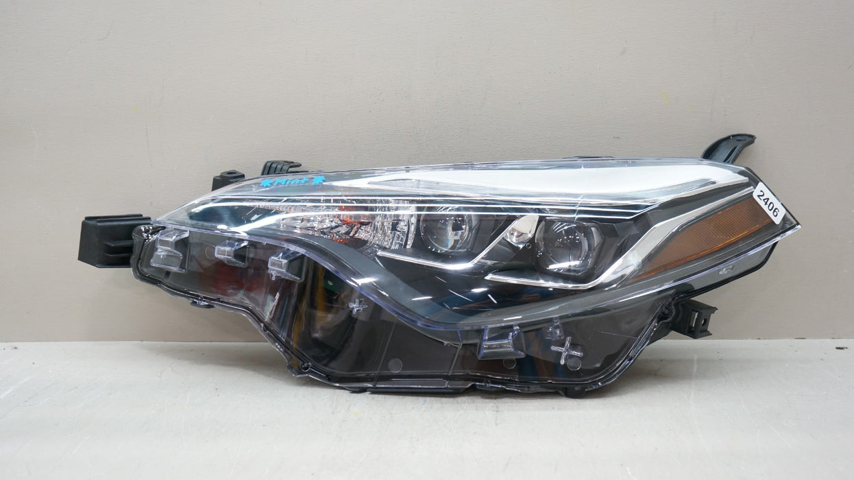 *MINT* 2017-2019 TOYOTA COROLLA FRONT LEFT DRIVERS SIDE LED HEADLIGHT CAPA