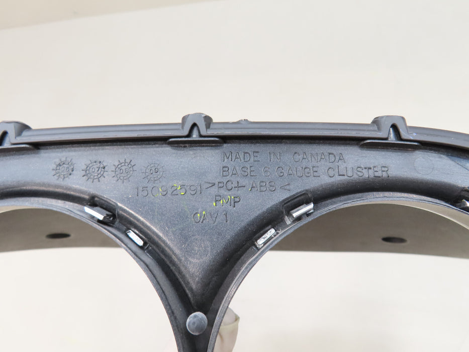 2007-2014 CHEVROLET/GMC SILVERADO SIERRA 1500 6 GAUGE CLUSTER OEM 25782906
