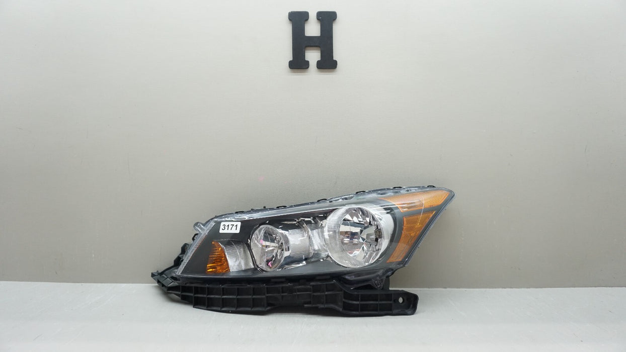 2008-2012 HONDA ACCORD FRONT LEFT DRIVERS SIDE HEADLIGHT HALOGEN OEM