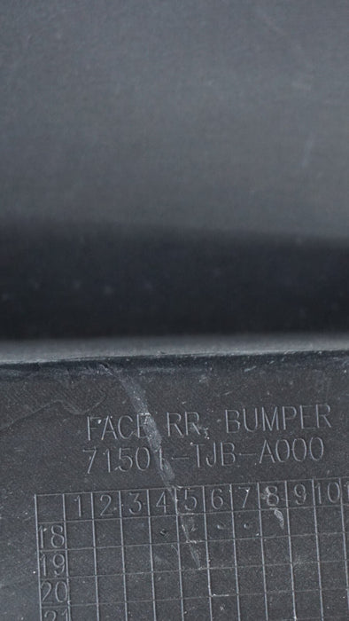 2019-2020 ACURA RDX REAR BUMPER COVER PANEL W/ LOWER VALANCE OEM 71501-TJB-A000