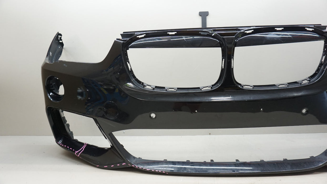2016-2019 BMW X1 F48 M PACKAGE FRONT BUMPER COVER W/ SENSOR HOLE OEM 51118059898