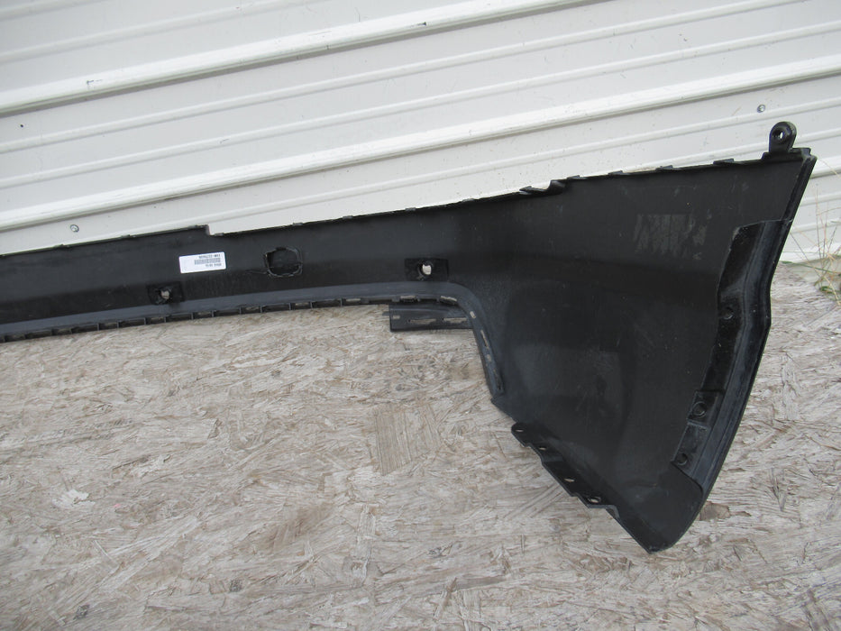 2017-2019 AUDI Q7 REAR LOWER BUMPER COVER W/ PARKING SENSOR HOLES OEM