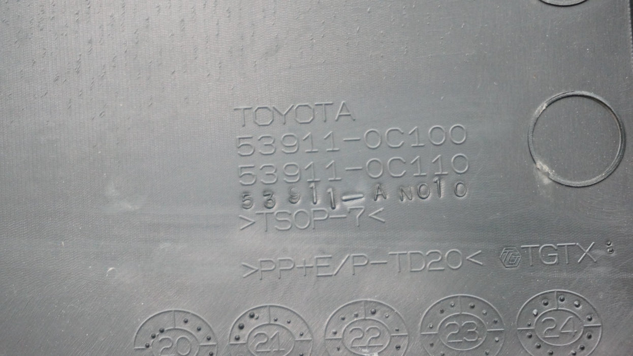 2022-2025 TOYOTA TUNDRA FRONT LOWER BUMPER VALANCE SKID PLATE OEM 53911-0C100