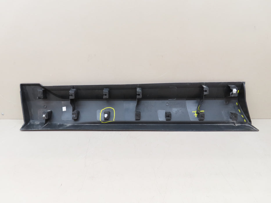 2015-2023 FORD EDGE FRONT RIGHT PASSENGER LOWER DOOR MOLDING OEM FT4B-R20306-ADW