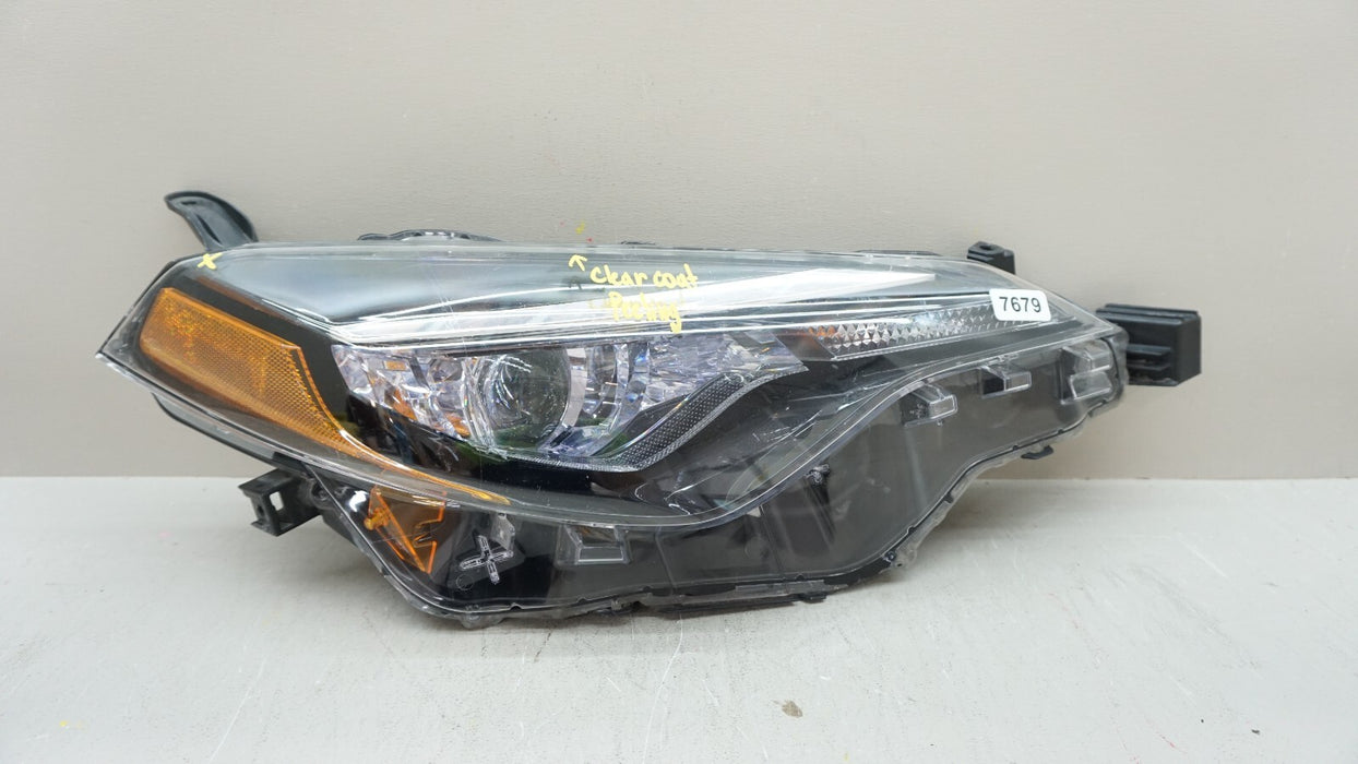 2014-2016 TOYOTA COROLLA FRONT RH RIGHT PASSENGER SIDE LED HEADLIGHT OEM