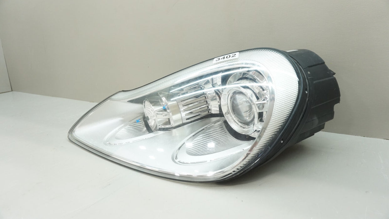 2008-2010 PORSCHE CAYENNE FRONT LH LEFT DRIVER SIDE HEADLIGHT OEM 7L5941031A