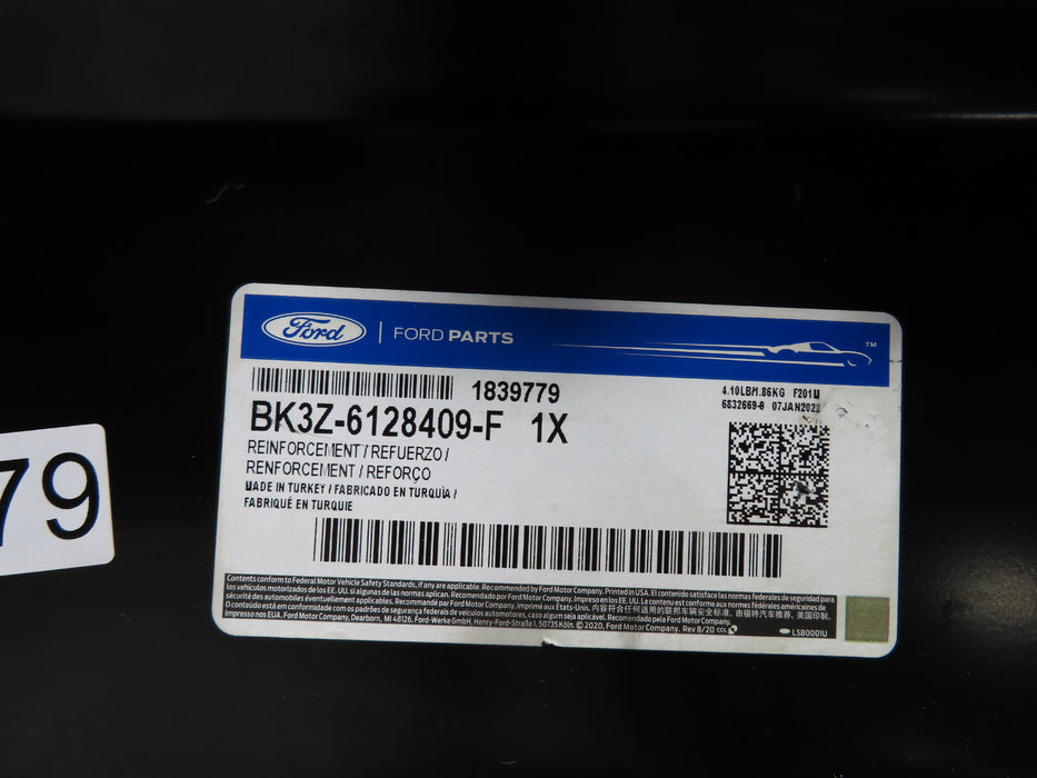 2015-2020 FORD TRANSIT 150 250 350 Reinforcement Assembly Bodyside BK3Z-6128409