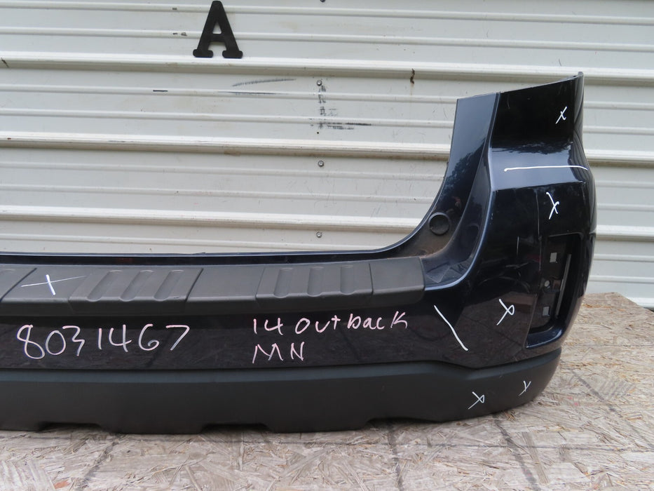 2010-2014 SUBARU OUTBACK 4DR WAGON REAR BUMPER COVER PANEL OEM 57704AJ07A