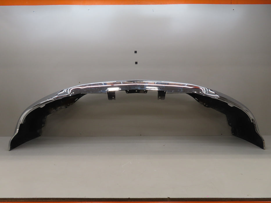 2016-2019 CHEVROLET SILVERADO 1500 FROMT BUMPER METAL CHROME OEM 23243124
