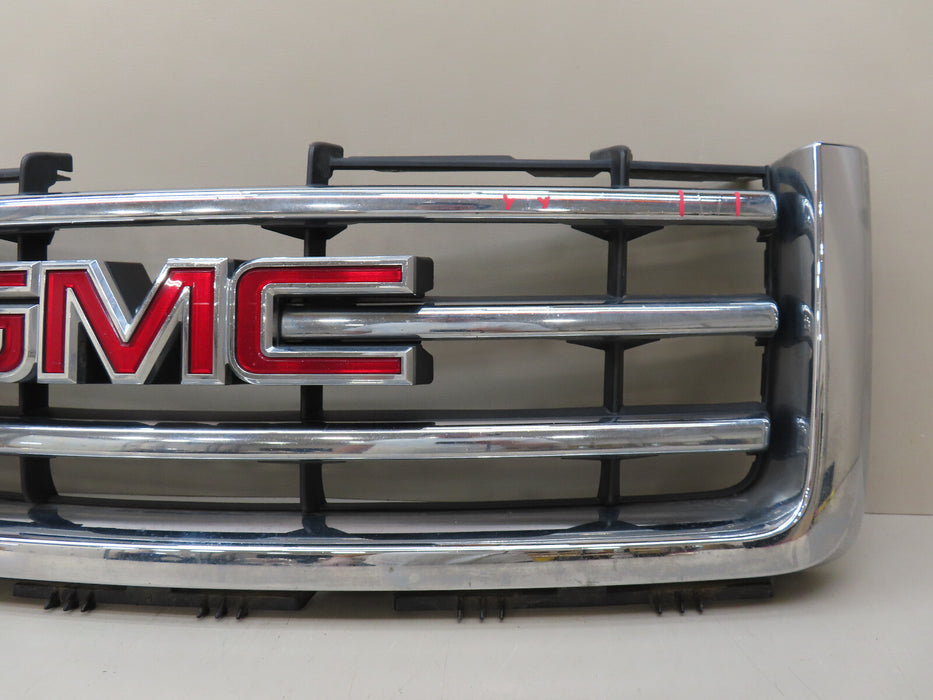 2007-2012 GMC SIERRA 1500 FRONT RADIATOR GRILLE GRILL OEM