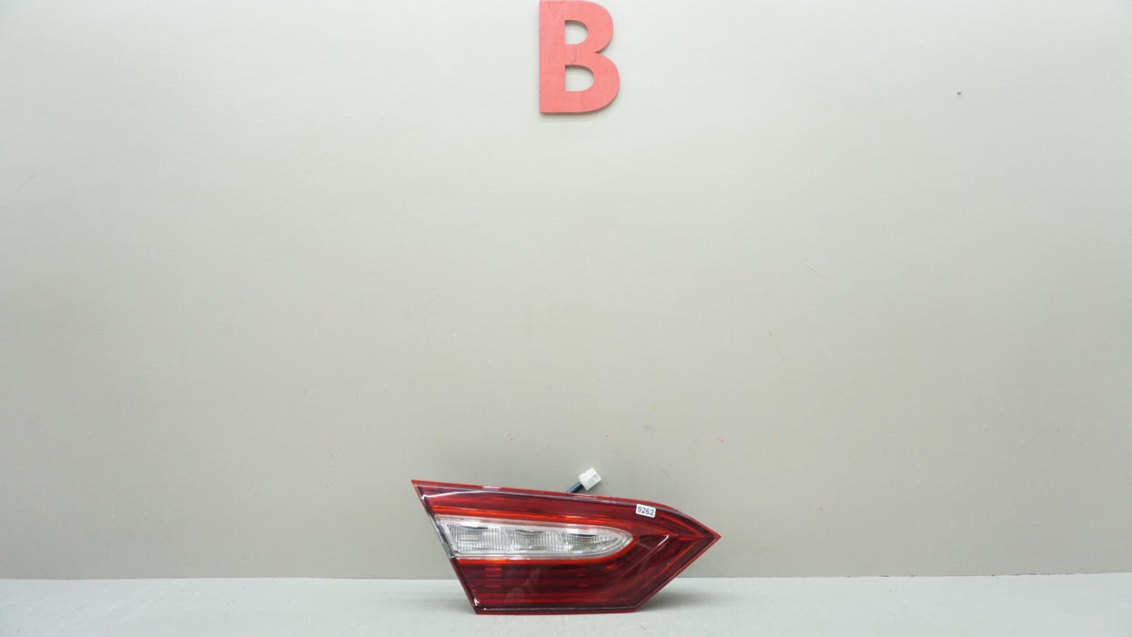 2018-2020 TOYOTA CAMRY REAR LEFT DRIVER SIDE INNER TAIL LIGHT OEM