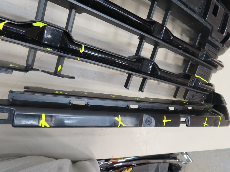 2022 2023 CHEVROLET SILVERADO 1500 FRONT RADIATOR GRILLE GRILL OEM 85104804