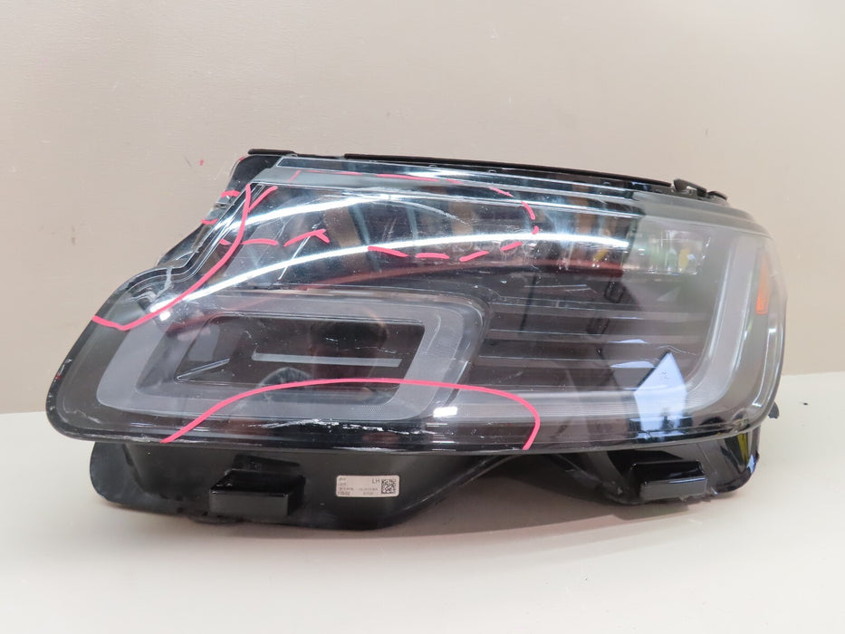 2018-2021 RANGE ROVER L405 FRONT LEFT SIDE HEADLIGHT LAMP LED OEM JK52-13W030-CD