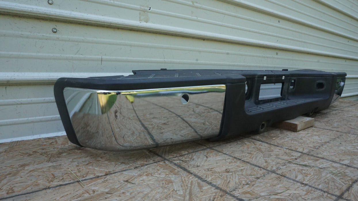 2010-2013 CHEVROLET SILVERADO REAR BUMPER PLASTIC COVER SHELL PANEL FACTORY OEM