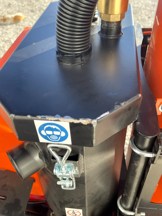 HUSQVARNA T 4000 PETROL SOFF-CUT DUST WITH HEPA FILTERS EXTRACTOR VACCUM UNIT