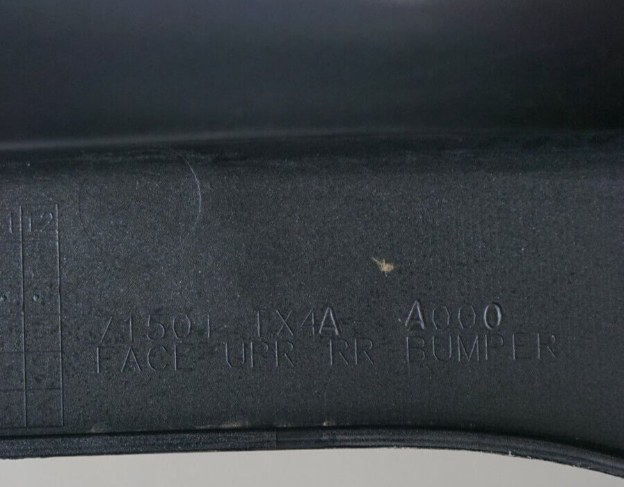 2013-2015 ACURA RDX BASE SUV REAR UPPER BUMPER COVER PANEL OEM 71501-TX4A-A000