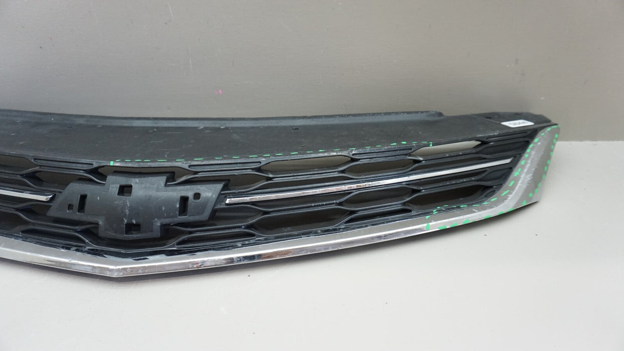 2017-2018 CHEVROLET CRUZE FRONT UPPER BUMPER RADIATOR GRILLE GRILL OEM 23422712