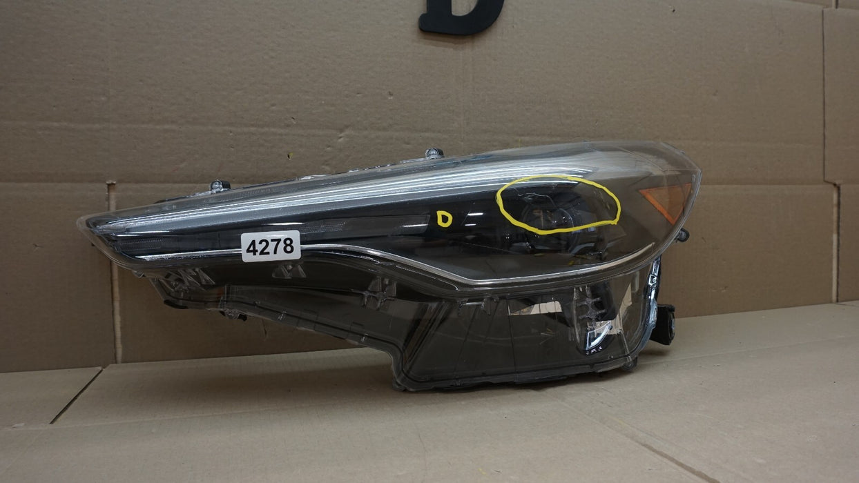 2021-2023 TOYOTA COROLLA CROSS FRONT LEFT DRIVERS SIDE HEADLIGHT LED OEM