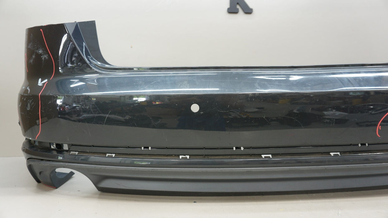 2017-2019 AUDI A4 B9 S-LINE REAR BUMPER COVER OEM 8W5.807.511.J 17 18 19